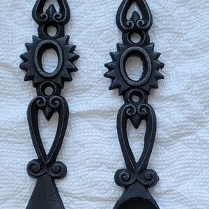 Black Decorative Metal Wall Hooks